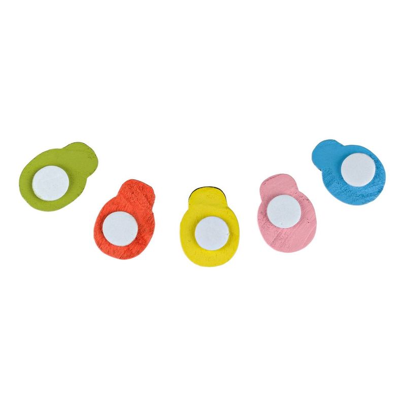 Ingrijire personala si Cosmetice - Sanatate si wellness - Nutritie sportiva - Creatina - Buburuze decorative din lemn, Multicolore, 2,5 cm, Set 40 buc - Infinity.ro