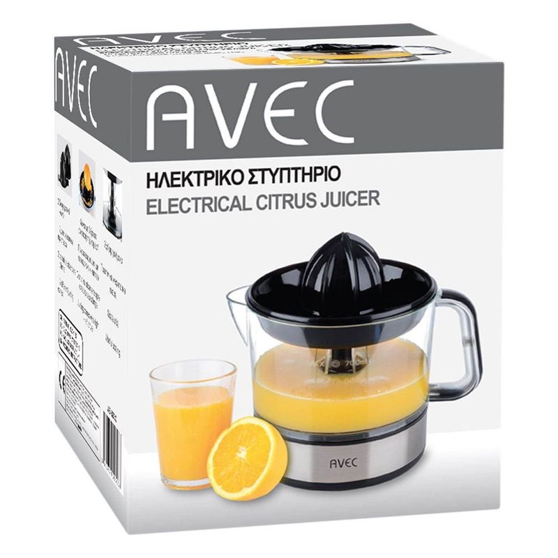 Electronice si Electrocasnice - Electrocasnice bucatarie - Preparare bauturi - Storcatoare de fructe - Storcator electric citrice, 40W, 0.78L, transparent - Infinity.ro