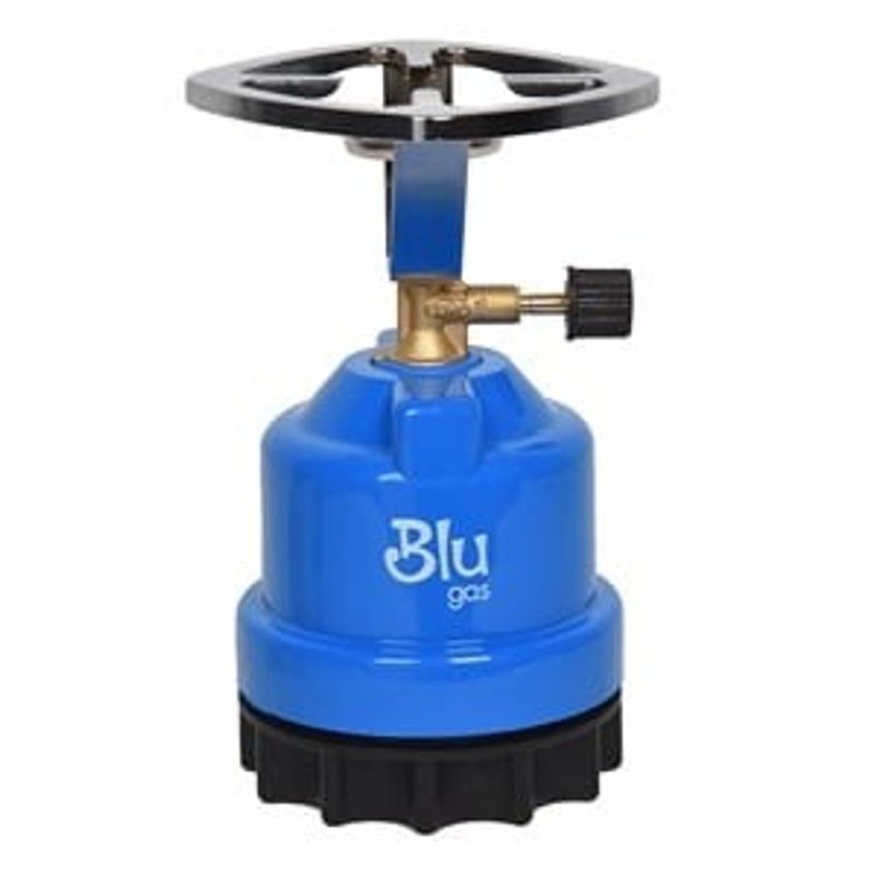 Sport si Outdoor - Camping - Bucatarie de camping - Arzatoare si accesorii - Aragaz de Camping cu Baza din Plastic, Albastru - Infinity.ro