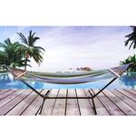 Casa si Gradina - Mobilier - Mobilier baie - Oglinzi baie - Suport Metalic pentru Hamac - Dimensiune 3x0.96x1.05m - Infinity.ro