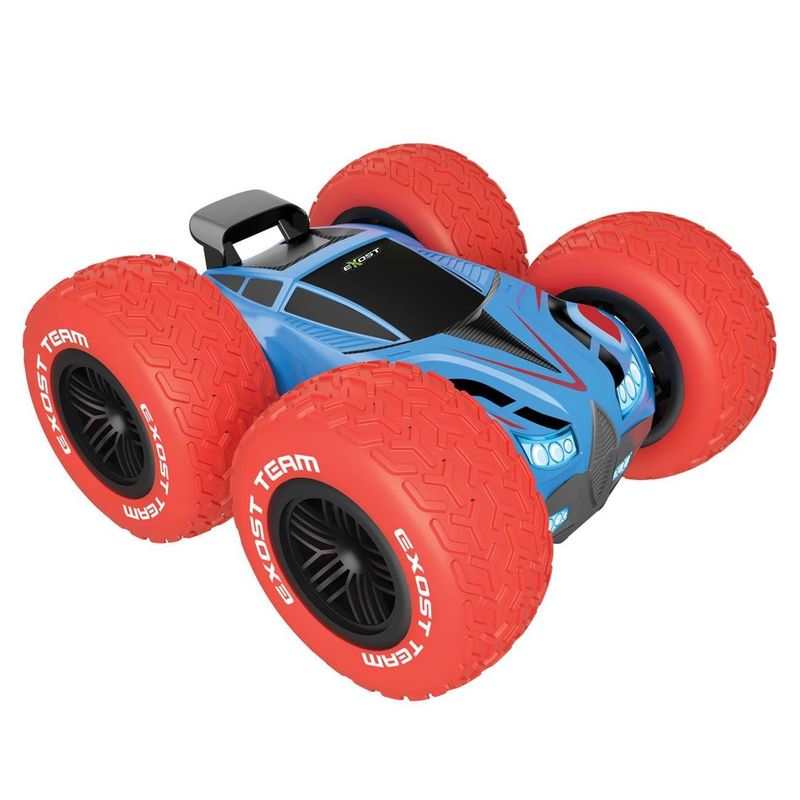 Jucarii, Copii si Bebe - Jucarii si jocuri - Vehicule si jucarii cu telecomanda - Masinute - Masina cu telecomanda, 360 Cross, Scara 1:18, Albastra - Infinity.ro