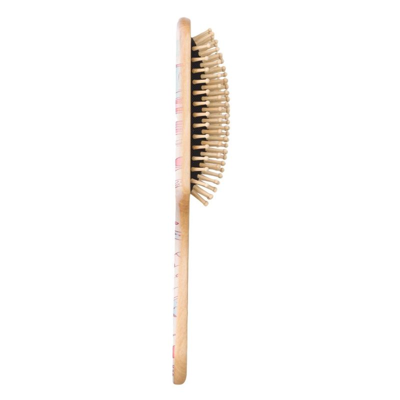 Ingrijire personala si Cosmetice - Ingrijire personala - Ingrijire par - Perii de par si piepteni - Perie de par din lemn, 25 cm, Bej - Infinity.ro