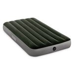 Casa si Gradina - Mobilier - Saltele si somiere - Saltele - Saltea gonflabila 1 persoana, Verde, cu pompa integrata, 0.99x0.25x1.91m - Infinity.ro