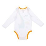 Fashion, accesorii si bijuterii - Copii - Imbracaminte copii - Body-uri copii - Body Bumbac Alb cu Model Dinozaur pentru Bebelusi - Infinity.ro