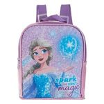 Sport si Outdoor - Articole de voiaj - Rucsacuri - Rucsac mini roz cu sclipici model Elsa Frozen pentru fete - Infinity.ro