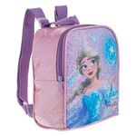 Sport si Outdoor - Articole de voiaj - Rucsacuri - Rucsac mini roz cu sclipici model Elsa Frozen pentru fete - Infinity.ro