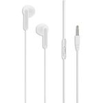 PC, gaming si accesorii - Periferice PC - Casti PC - Casti Audio Handsfree Albe cu Microfon si Reglare Volum - Infinity.ro