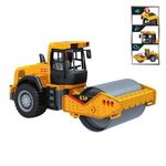 Jucarii, Copii si Bebe - Jucarii si jocuri - Vehicule si jucarii cu telecomanda - Utilaje constructie de jucarie - Compactor de constructii cu efecte sonore si lumini, galben - Infinity.ro