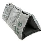 Petshop - Accesorii petshop - Culcusuri si custi - Usi animale - Perna de Podea Pliabila pentru Animale de Companie, 92x62cm, Gri - Infinity.ro
