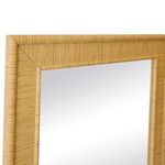 Casa si Gradina - Decoratiuni - Oglinzi - Oglinda de perete cu cadru impletit, 60x120cm, Bej - Infinity.ro