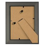Casa si Gradina - Decoratiuni - Obiecte decorative - Accesorii decorative - Rama foto metalizata gri cu model romburi reliefate, 13x18cm - Infinity.ro