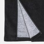 Casa si Gradina - Textile si covoare - Textile baie - Prosoape - Prosop de plaja din bumbac, negru, cu model Friends, 150x75 cm - Infinity.ro