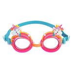 Jucarii, Copii si Bebe - Jucarii si jocuri - Jucarii de exterior - Colaci, ochelari si accesorii inot copii - Ochelari de înot pentru copii, roz, model unicorn, 3-6 ani - Infinity.ro