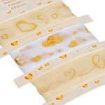 Electronice si Electrocasnice - Aragazuri, cuptoare si hote - Cuptoare - Cuptoare cu microunde - Set Panglici cu Inimi din Folie, 3 Modele, 1m x 25mm, 3 buc - Infinity.ro