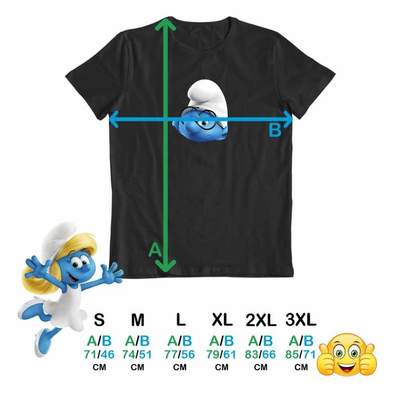 Fashion, accesorii si bijuterii - Barbati - Imbracaminte - Tricouri si bluze barbati - Tricou Barbati Strumfii Istetul, negru, marime XL - Infinity.ro