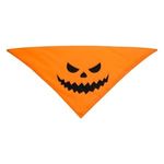 Carti si Birotica - Birotica - Articole ambalare - Bandana pentru câini, Portocalie, cu model dovleac, 65x31cm - Infinity.ro