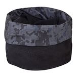 Fashion, accesorii si bijuterii - Barbati - Accesorii barbati - Esarfe si fulare barbati - Fular circular sport din fleece, Negru/Gri, 70x25cm - Infinity.ro