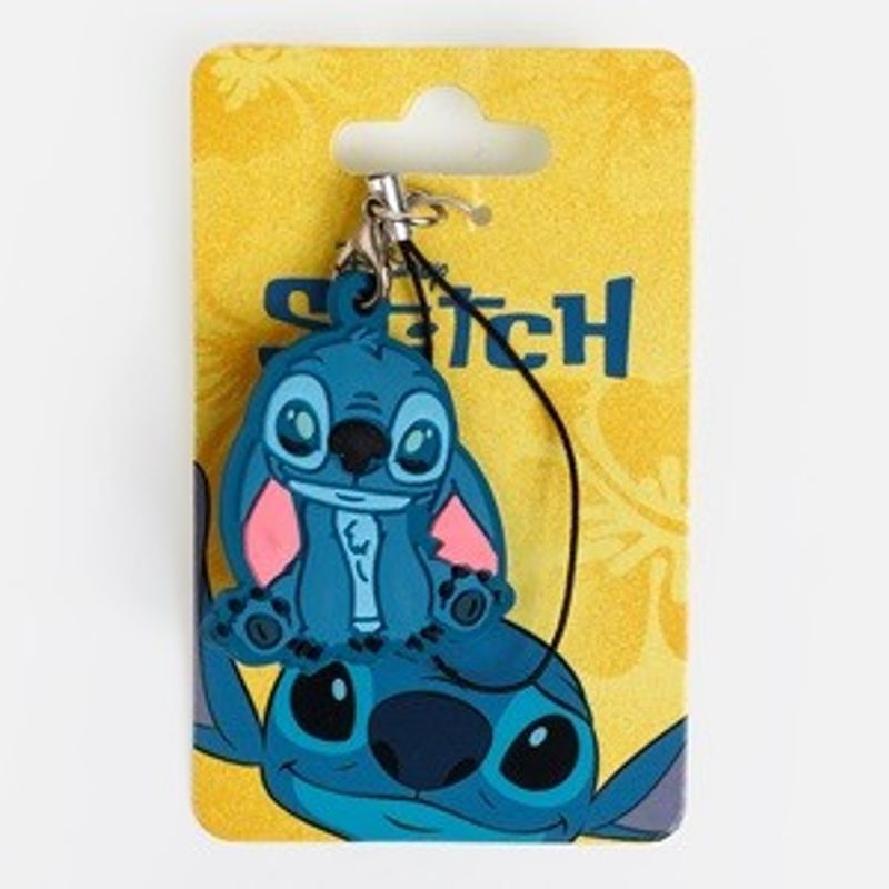 Casa si Gradina - Decoratiuni - Obiecte decorative - Accesorii decorative - Charm pentru telefon cu figurina Stitch, 4 cm, Albastru - Infinity.ro