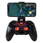 TV, Audio-Video si Foto - Audio profesionale - Controllere - Gamepad wireless cu suport pentru telefon, Negru, 15x6x11cm - Infinity.ro