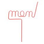 Casa si Gradina - Decoratiuni - Decoratiuni petrecere - Accesorii pentru petrecere - Pai Reutilizabil Flexibil cu Mesaj Mom pentru Petreceri - Infinity.ro