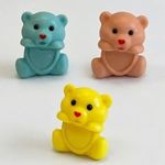 Jucarii, Copii si Bebe - Jucarii si jocuri - Figurine - Set 3 Ursuleti Surpriza de Colectie, Blind Box, 2.5cm, Multicolor - Infinity.ro