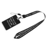 Carti si Birotica - Birotica - Articole ambalare - Ecuson cu snur, Negru, 11x7 cm, cu clips detasabil - Infinity.ro