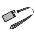 Carti si Birotica - Birotica - Articole ambalare - Ecuson cu snur, Negru, 11x7 cm, cu clips detasabil - Infinity.ro