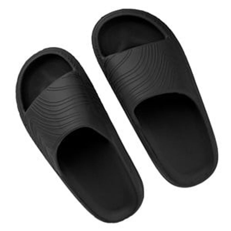Fashion, accesorii si bijuterii - Femei - Incaltaminte femei - Slapi si papuci femei - Slapi de plaja pentru femei, Negri, Talpa Antiderapanta, EVA - Infinity.ro