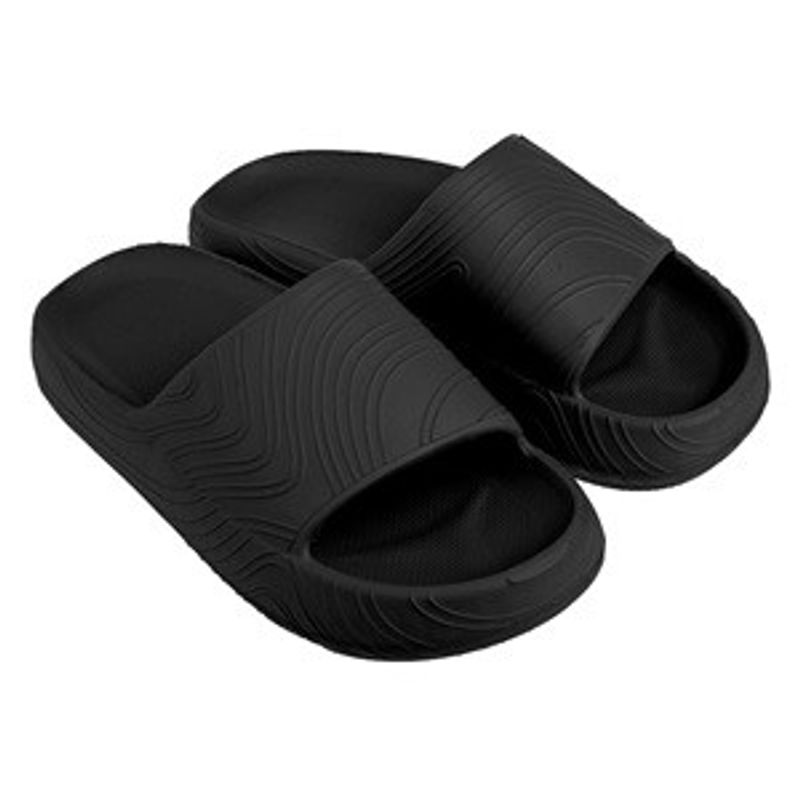 Fashion, accesorii si bijuterii - Femei - Incaltaminte femei - Slapi si papuci femei - Slapi de plaja pentru femei, Negri, Talpa Antiderapanta, EVA - Infinity.ro
