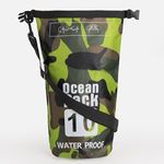 Carti si Birotica - Birotica - Articole ambalare - Rucsac Impermeabil din PVC, 10L, Verde Army - Infinity.ro