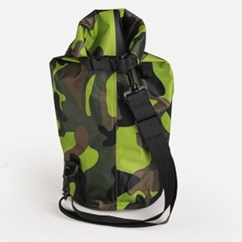 Carti si Birotica - Birotica - Articole ambalare - Rucsac Impermeabil din PVC, 10L, Verde Army - Infinity.ro