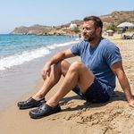 Fashion, accesorii si bijuterii - Barbati - Incaltaminte barbati - Slapi si papuci barbati - Saboti pentru barbati, Negri, Cauciuc - Infinity.ro