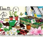 Jucarii, Copii si Bebe - Jucarii si jocuri - Jucarii de rol - Set joaca gradinarit - Set Laborator Botanic pentru Copii, 6 Ghivece, Seminte Organice - Infinity.ro