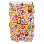 Casa si Gradina - Decoratiuni - Stickere decorative - Album cu autocolante de Paste, 250 buc, roz - Infinity.ro