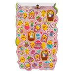 Casa si Gradina - Decoratiuni - Stickere decorative - Album cu autocolante de Paste, 250 buc, roz - Infinity.ro
