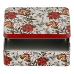 Casa si Gradina - Decoratiuni - Decoratiuni de sezon - Cutie Depozitare Metalica, Fara Brand, Dreptunghiulara, Multicolor, 14x10x3.8cm - Infinity.ro