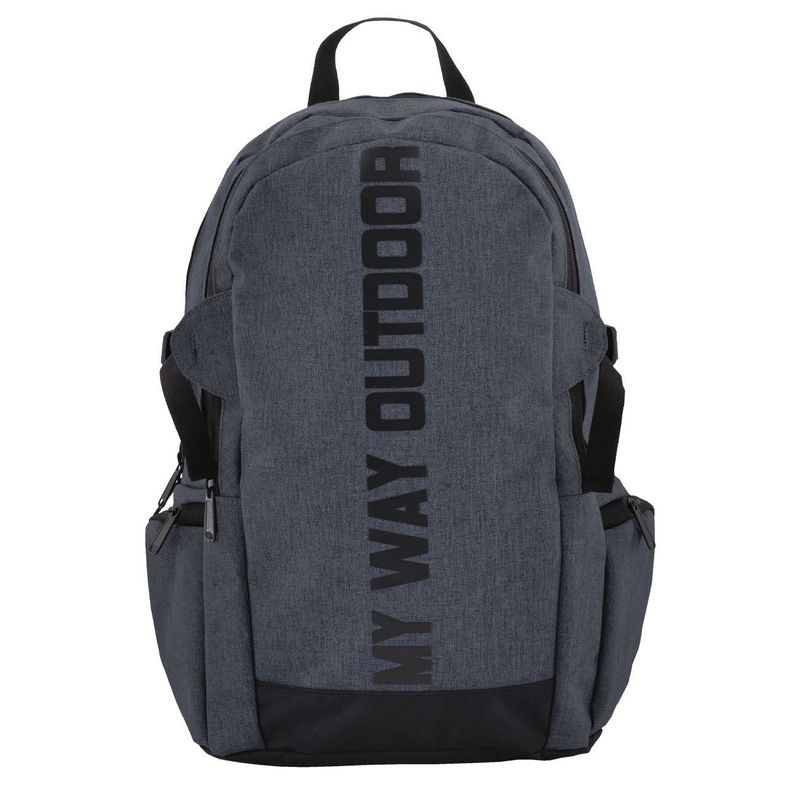 Sport si Outdoor - Articole de voiaj - Rucsacuri - Rucsac Sport, My Way Outdoor, Gri, Capacitate 44cm, Compartimente Multiple, Curele Reglabile - Infinity.ro