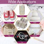 Ingrijire personala si Cosmetice - Manichiura si pedichiura - Produse nail art - Autocolant Stras Textil-Util, DIY, 20 x 20 cm, Multicolor - Infinity.ro