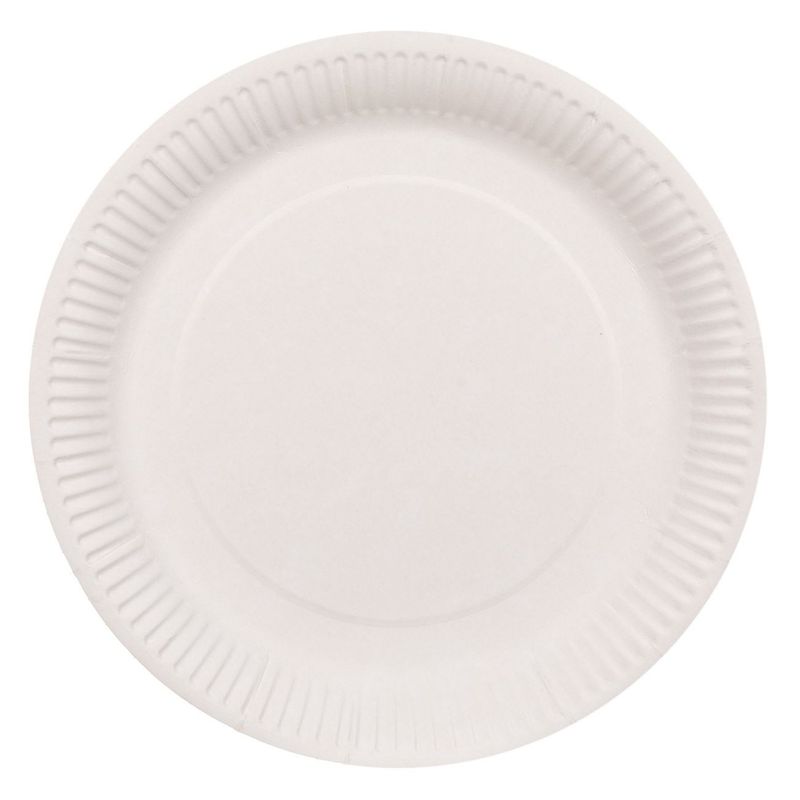 Casa si Gradina - Bucatarie si vesela - Vesela si tacamuri - Farfurii si boluri - Farfurii ECO Albe, 23 cm, Set 10 buc, Compostabile - Infinity.ro