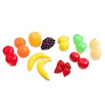 Jucarii, Copii si Bebe - Jucarii si jocuri - Jucarii de rol - Set joaca supermarket - Set Fructe Artificiale din Plastic, 20 buc, Multicolor - Infinity.ro