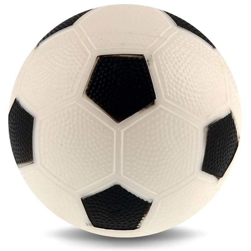 Sport si Outdoor - Sporturi de echipa - Fotbal - Porti fotbal - Minge de fotbal alb-negru, 10 cm, plastic - Infinity.ro