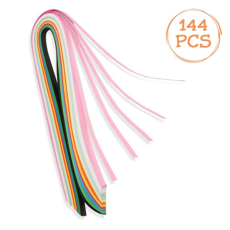 Market - Spalare si intretinere rufe - Mese de calcat - Set de Benzi de Hârtie Colorate pentru Creatii Quilling 160gsm - Infinity.ro