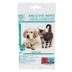 Petshop - Ingrijire si Igiena - Produse uz extern - Bandaje si comprese animale - Servetele umede pentru ochi si urechi, Caini si Pisici, 20 buc, 20x12cm - Infinity.ro