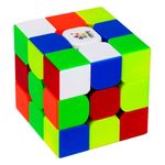 Jucarii, Copii si Bebe - Jucarii si jocuri - Jucarii & jocuri educative - Jocuri si jucarii educative - Cub Rubik 3x3x3 cu 3 niveluri, Multicolor, Material Plastic - Infinity.ro