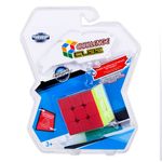 Jucarii, Copii si Bebe - Jucarii si jocuri - Jucarii & jocuri educative - Jocuri si jucarii educative - Cub Rubik 3x3x3 cu 3 niveluri, Multicolor, Material Plastic - Infinity.ro