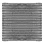 Casa si Gradina - Textile si covoare - Lenjerii de pat - Fete de perna - Fata de perna decorativa flannel, 45x45 cm, gri, cu fermoar - Infinity.ro