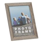 Casa si Gradina - Decoratiuni - Obiecte decorative - Accesorii decorative - Rama foto decorativa din lemn, Gri, 15x20cm - Infinity.ro