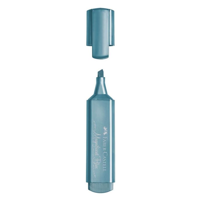 Carti si Birotica - Birotica - Instrumente de scris - Markere si carioci - Evidentiator cu efect metalic, Bleu - Infinity.ro