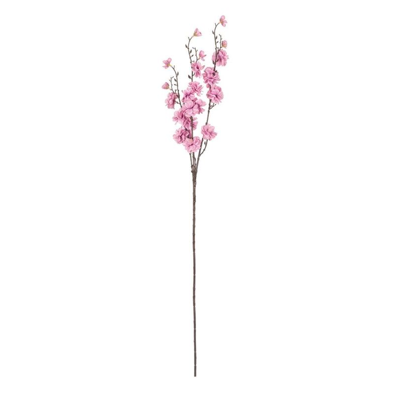 Casa si Gradina - Decoratiuni - Obiecte decorative - Plante artificiale - Ramura Artificiala cu Flori Roz 90cm - Infinity.ro