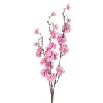 Casa si Gradina - Decoratiuni - Obiecte decorative - Plante artificiale - Ramura Artificiala cu Flori Roz 90cm - Infinity.ro